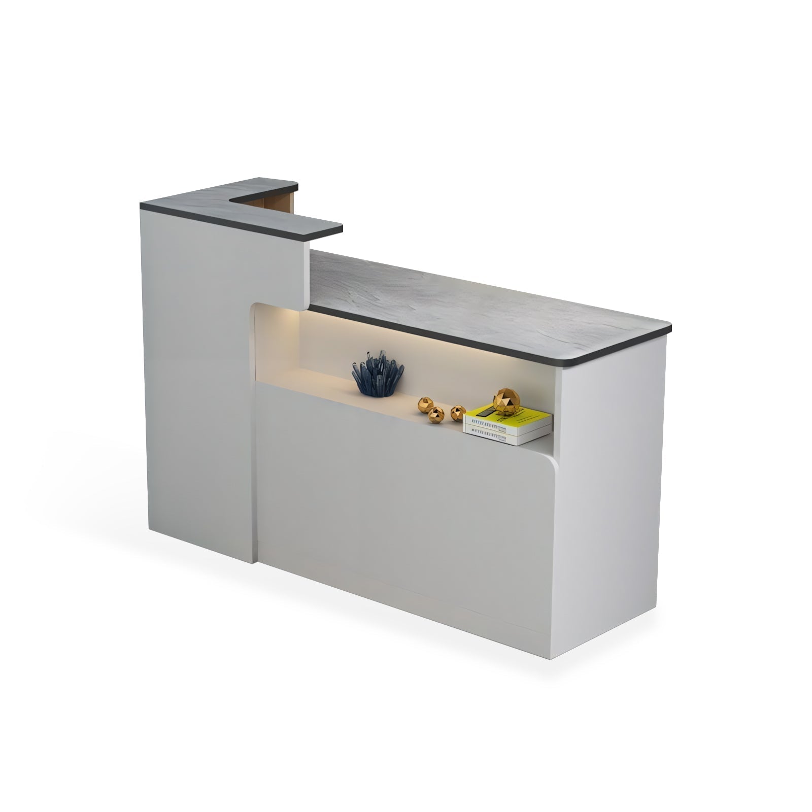 Modern Minimalist Small Corner Cashier Reception Counter RD-183