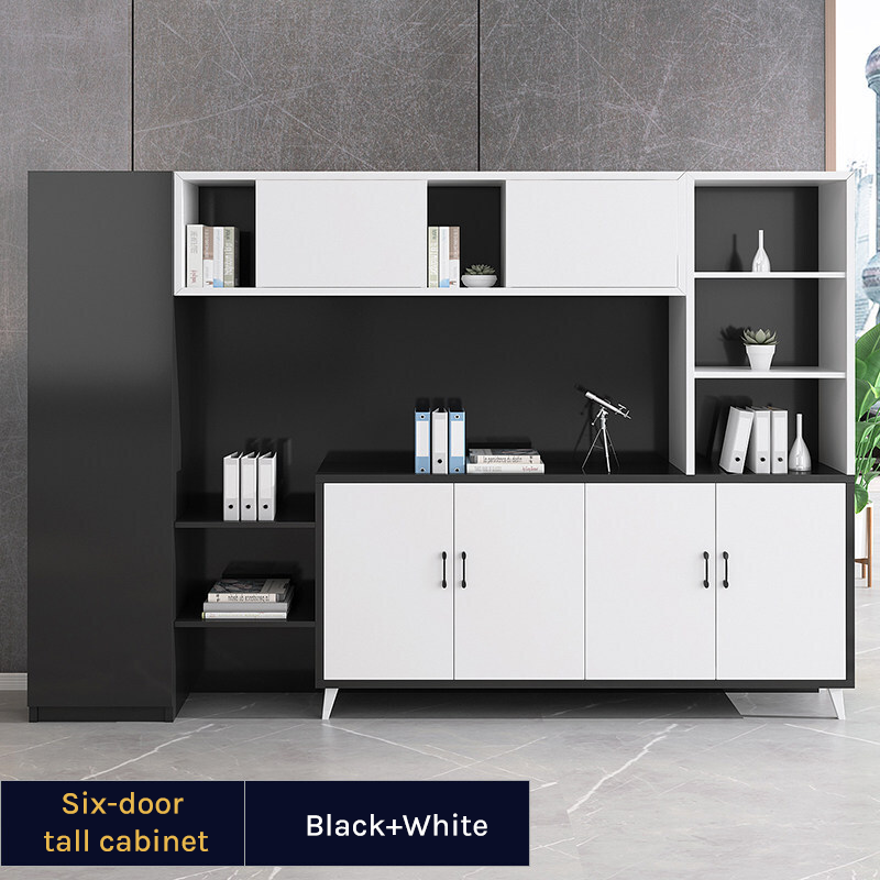 Modern Wooden Executive Bookcase for Office Document & File Storage EB-001