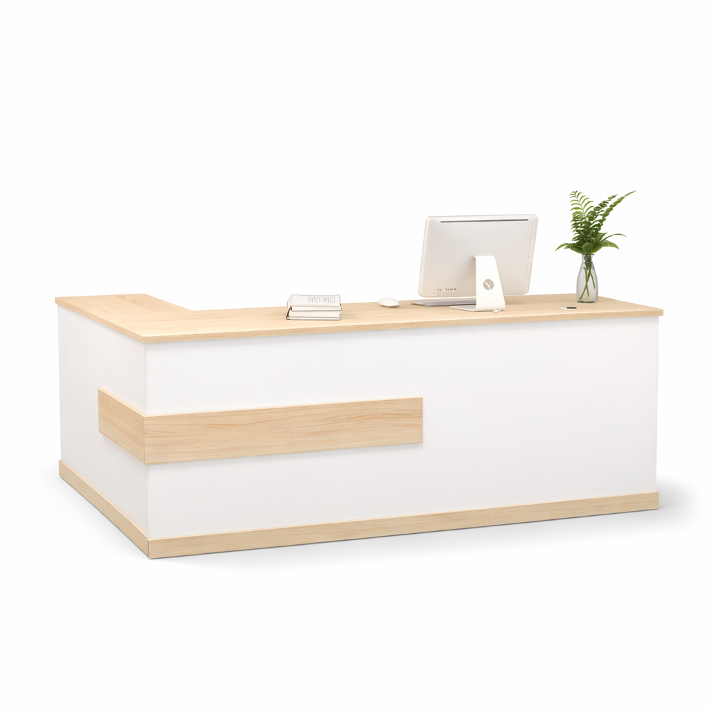 Modern Lacquered Reception Counter for Salon, Boutique & Retail RD-219