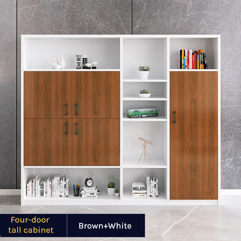 Modern Wooden Executive Bookcase for Office Document & File Storage EB-001