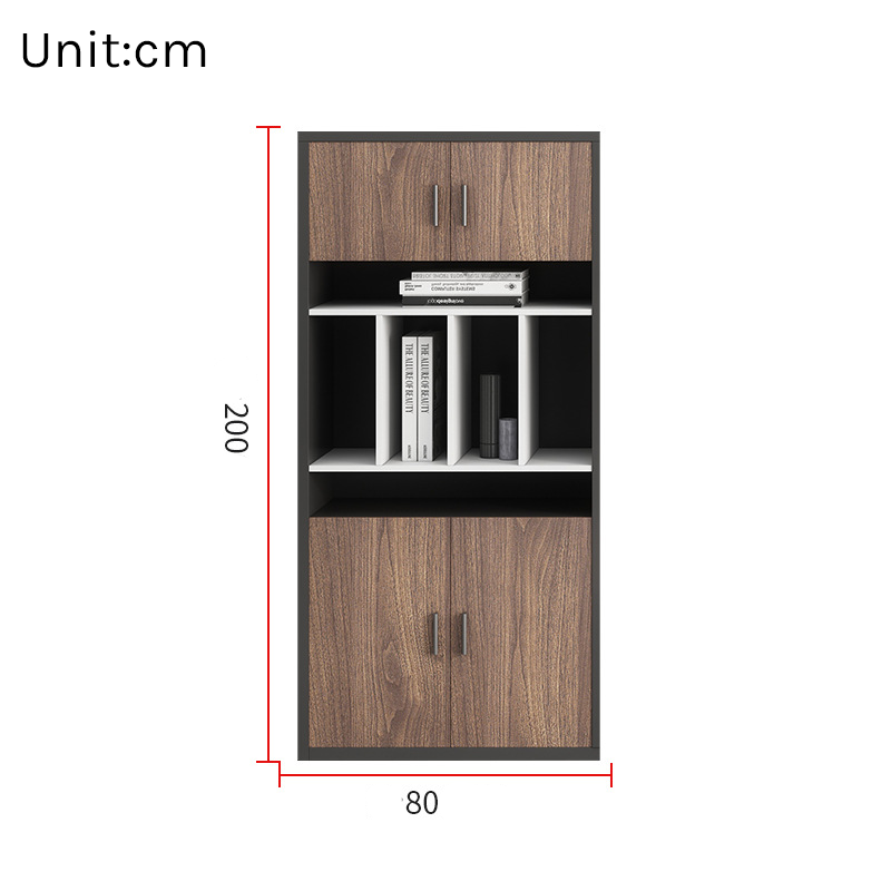 Executive Bookcase – Large Office Archive & Storage Cabinet EB-012