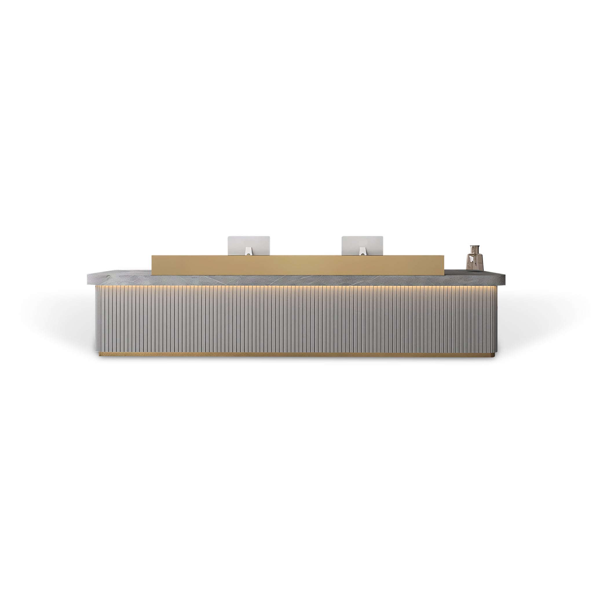 Modern Minimalist Reception Desk with LED Lighting RD-188