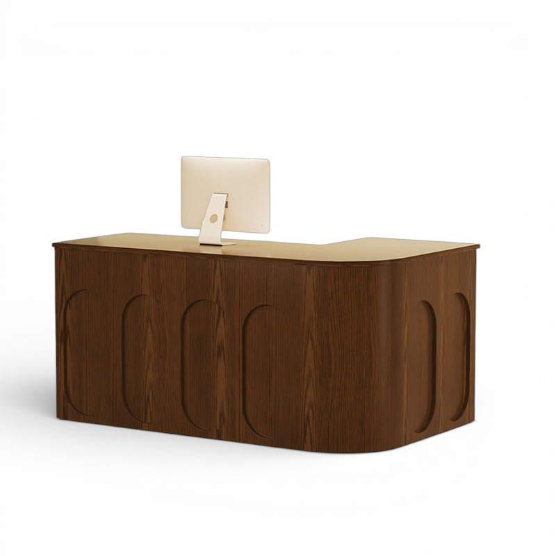L-Shaped Corner Reception Desk for Multi-Purpose Commercial Spaces RD-211