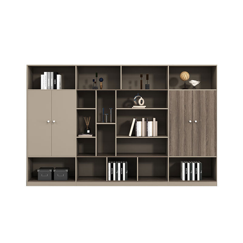Modern Executive Bookcase – Open Shelf Office Cabinet EB-010