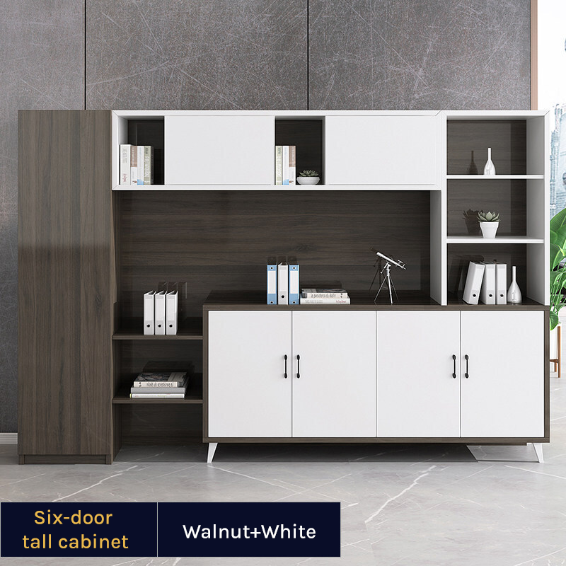 Modern Wooden Executive Bookcase for Office Document & File Storage EB-001