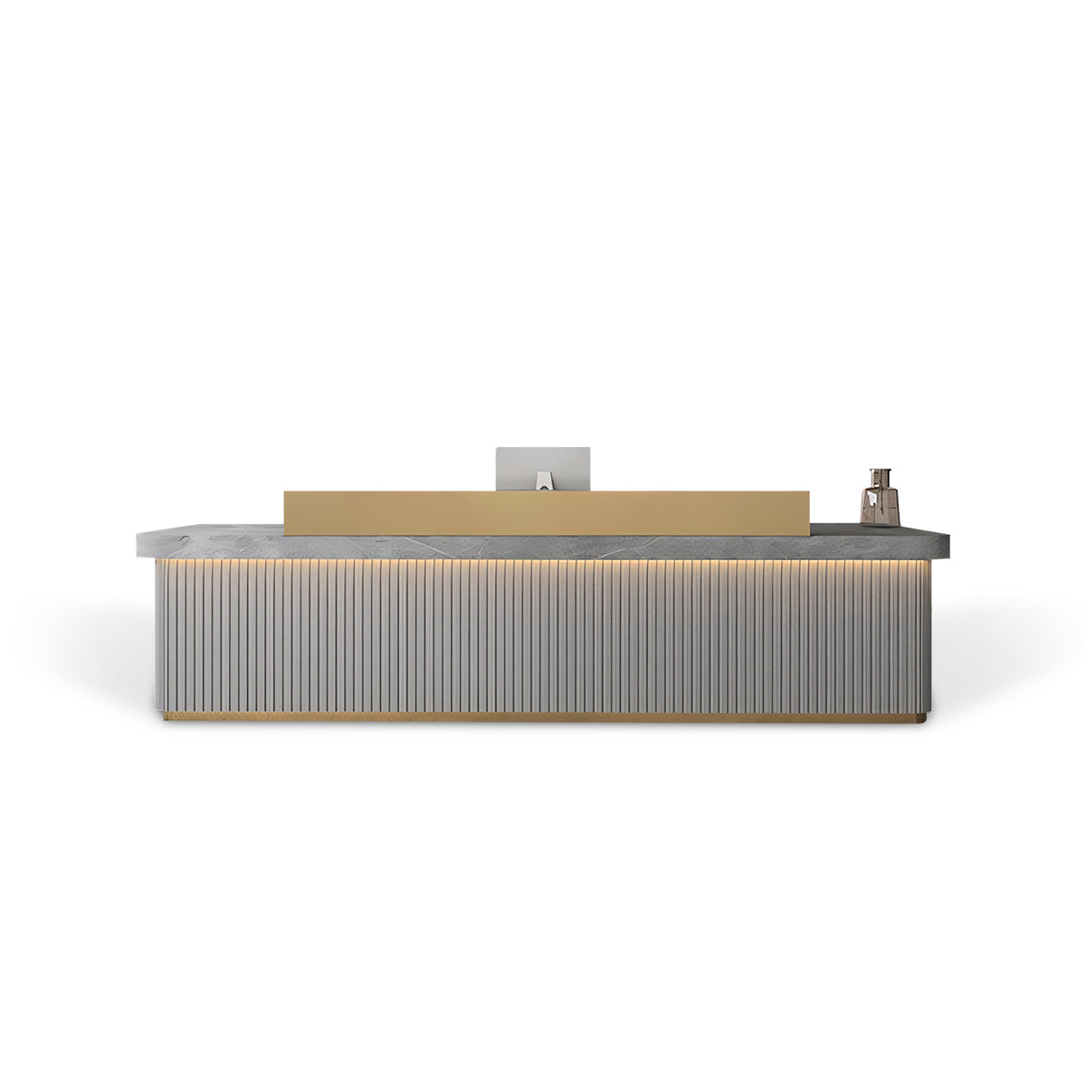 Modern Minimalist Reception Desk with LED Lighting RD-188