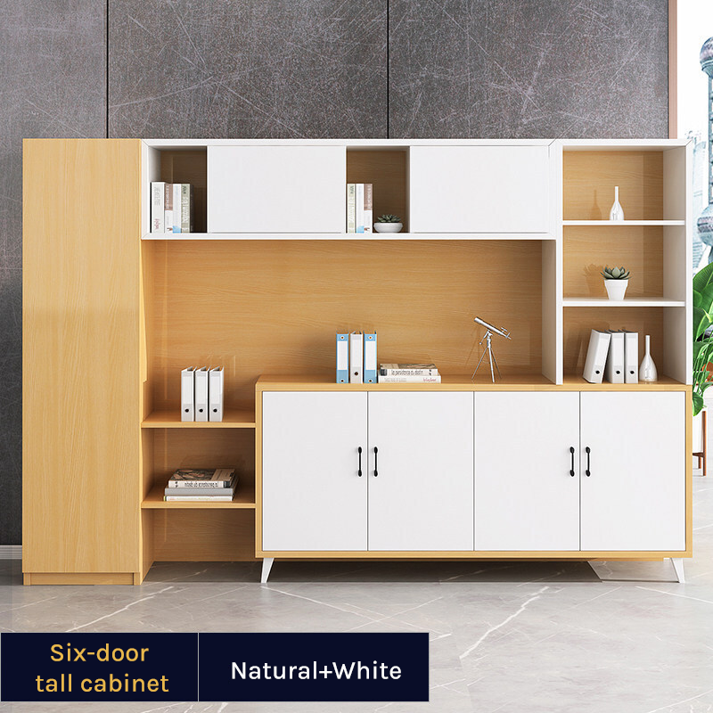 Modern Wooden Executive Bookcase for Office Document & File Storage EB-001