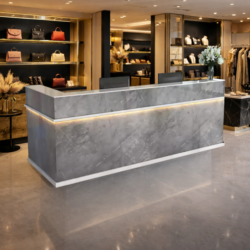 Stylish Classic Store Bar Reception Desk Checkout Counter RD-129