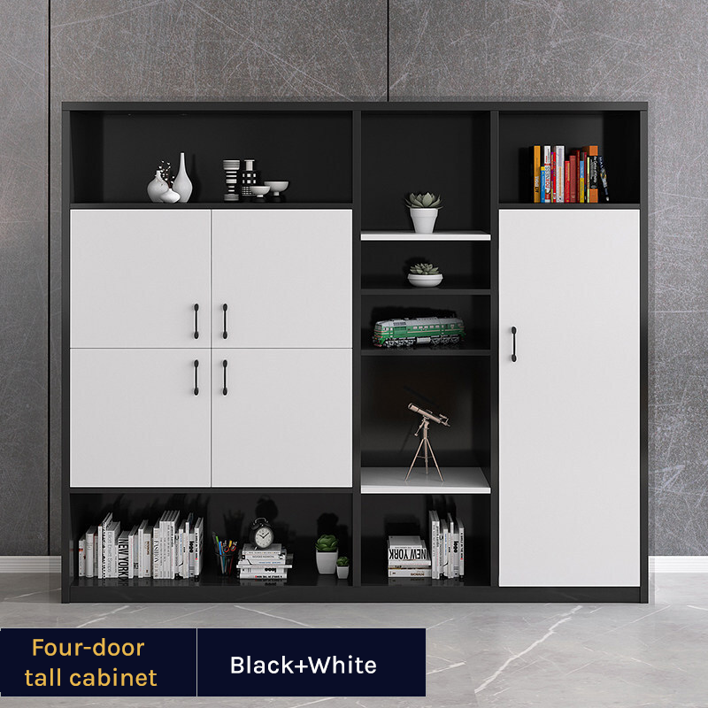 Modern Wooden Executive Bookcase for Office Document & File Storage EB-001