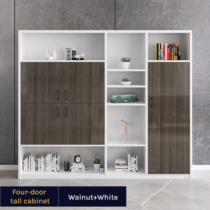 Modern Wooden Executive Bookcase for Office Document & File Storage EB-001