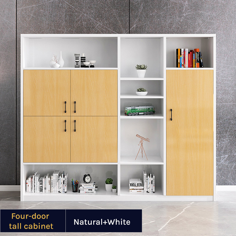 Modern Wooden Executive Bookcase for Office Document & File Storage EB-001