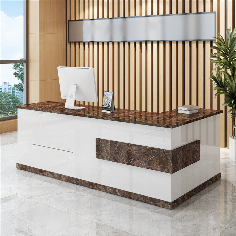 Modern Lacquered Reception Counter for Salon, Boutique & Retail RD-219