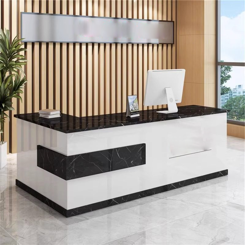 Modern Lacquered Reception Counter for Salon, Boutique & Retail RD-219