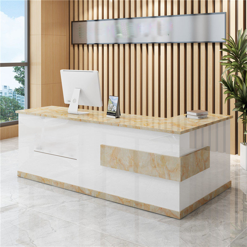 Modern Lacquered Reception Counter for Salon, Boutique & Retail RD-219