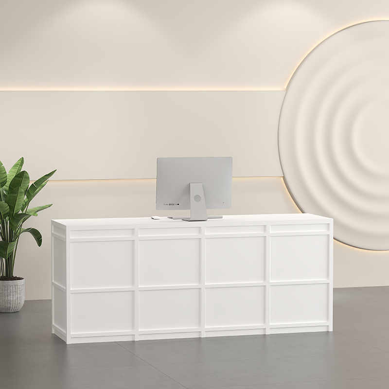 Minimalist Grid Design Reception Desk  RD-208