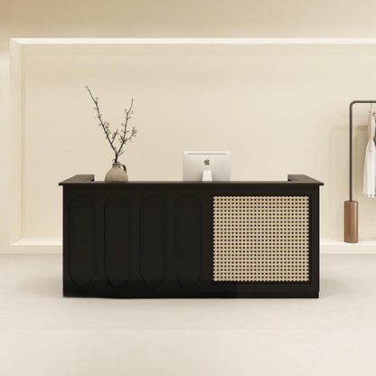 Wabi-Sabi Style Solid Wood Reception Desks RD-209