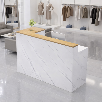 Light Luxury Simple Store Checkout Counter Reception Desk RD-150