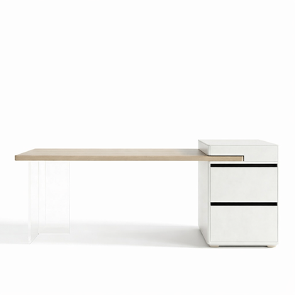 Multi-Functional Solid Wood Island Dining Table with Extendable Design IT-113