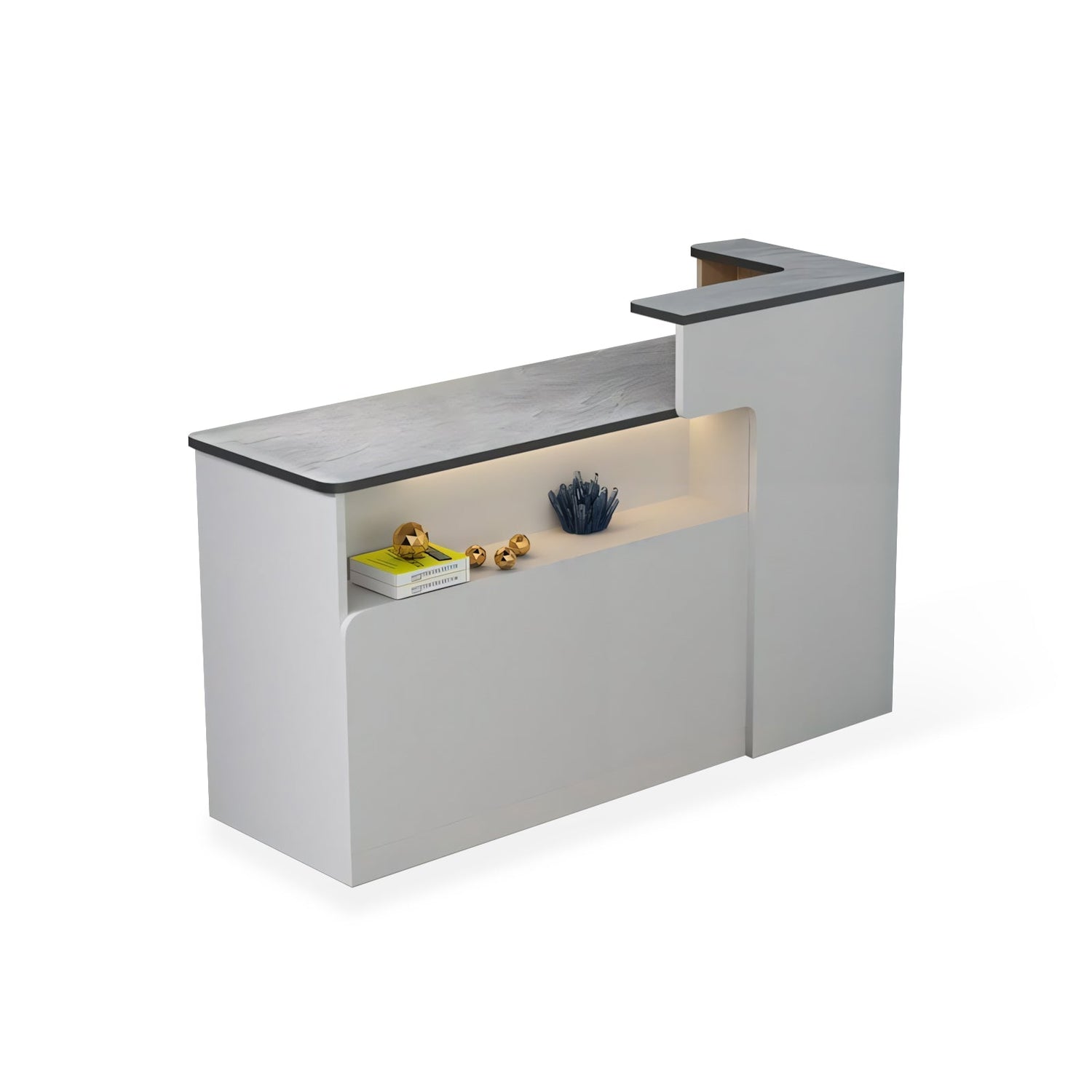 Modern Minimalist Small Corner Cashier Reception Counter RD-183