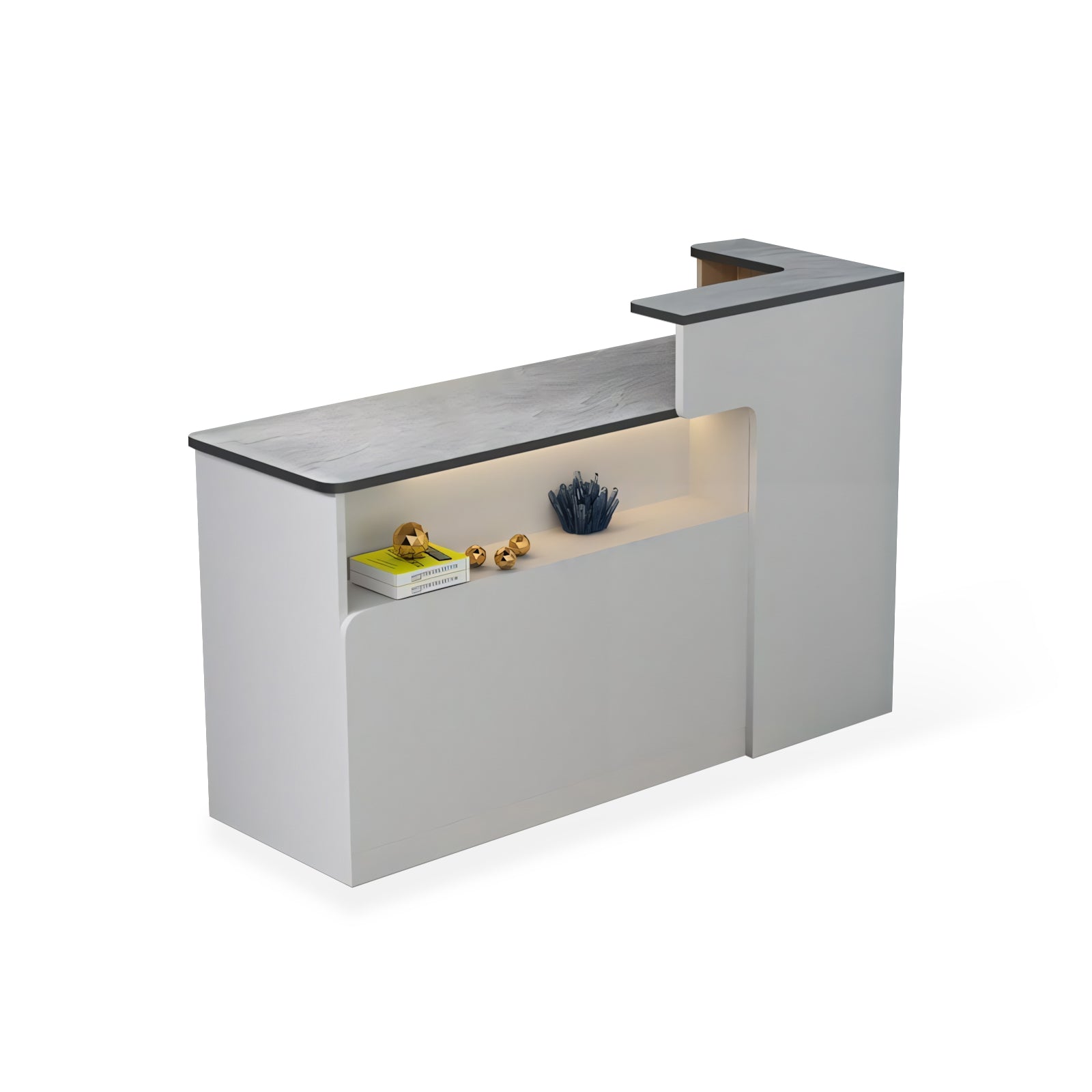 Modern Minimalist Small Corner Cashier Reception Counter RD-183