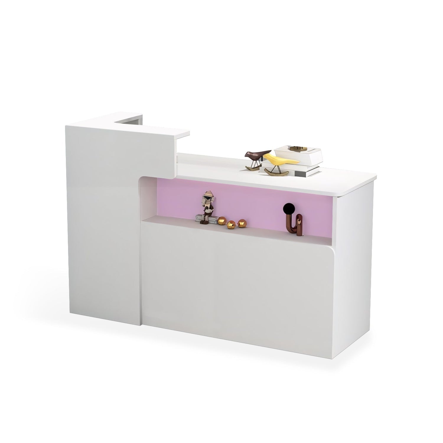 Modern Minimalist Small Corner Cashier Reception Counter RD-183