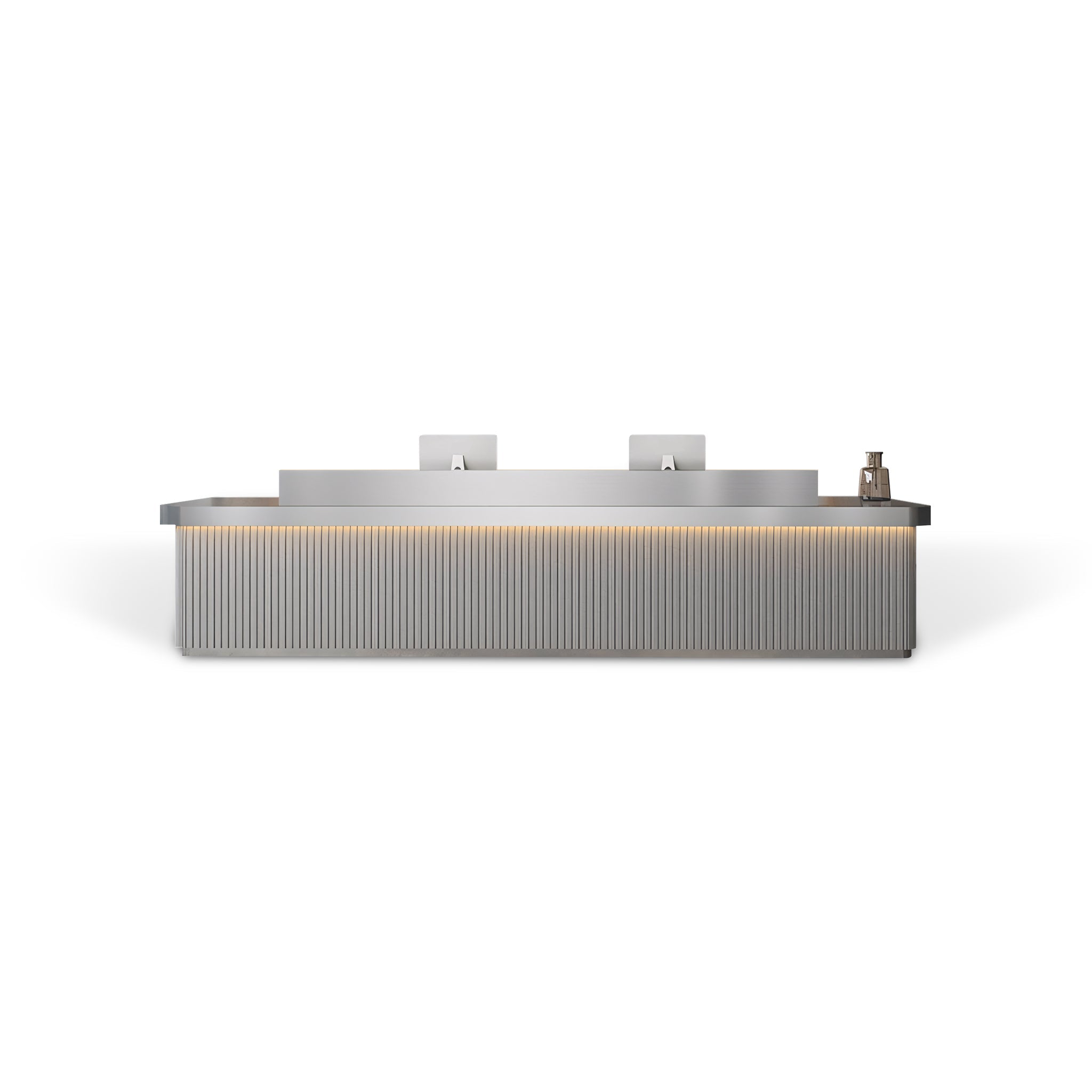 Modern Minimalist Reception Desk with LED Lighting RD-188