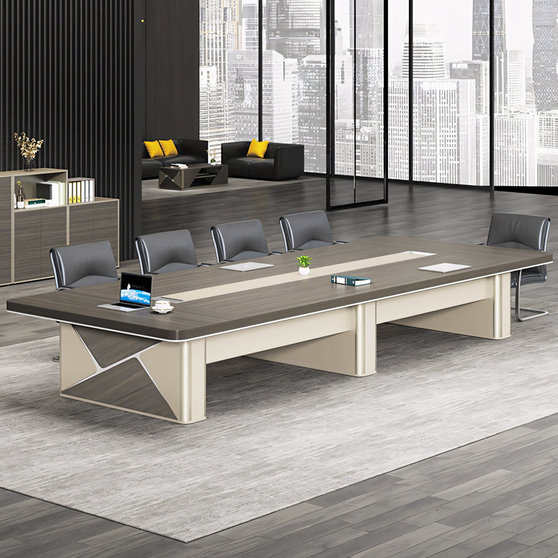 Luxury Office Desk Rectangular Conference Table MT-005
