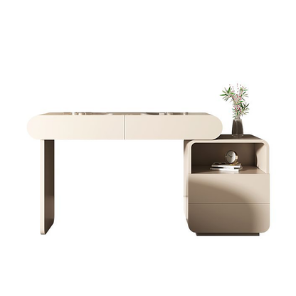 Wabi-Sabi Extendable Dressing Table with Storage DRT-104