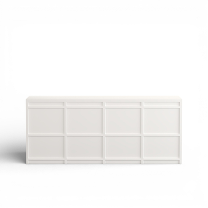 Minimalist Grid Design Reception Desk  RD-208