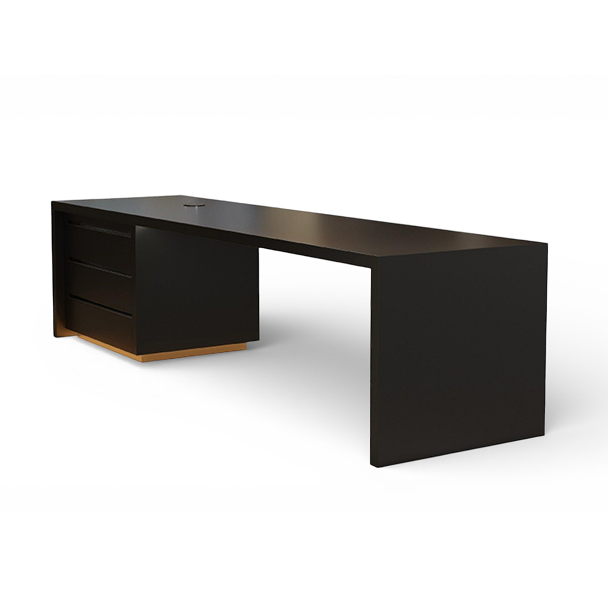 Customizable Light Luxury Modern Minimalist Sintered Stone Island Dining Table with Extended Counter IT-109