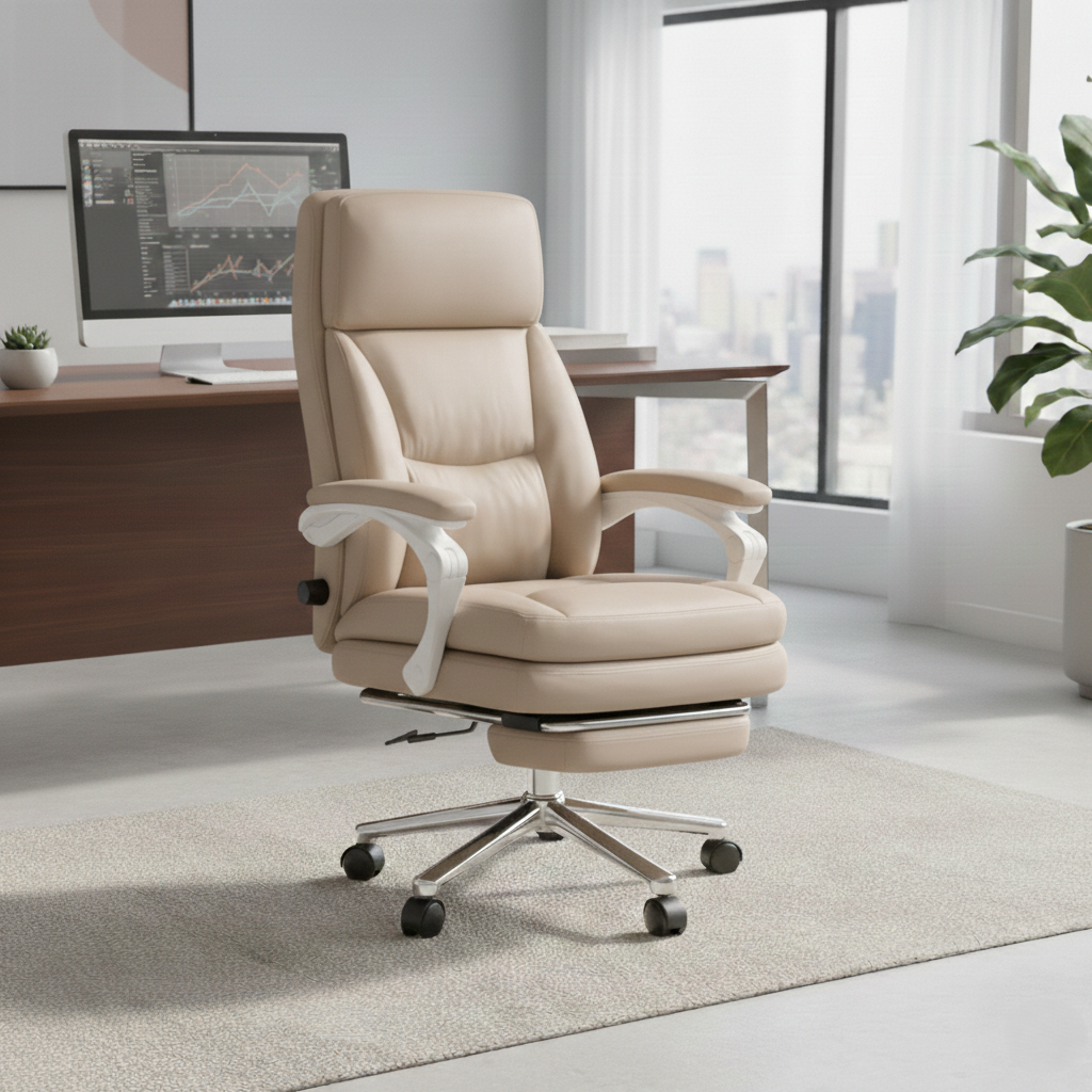 Reclining Leather Executive Chair EC-005