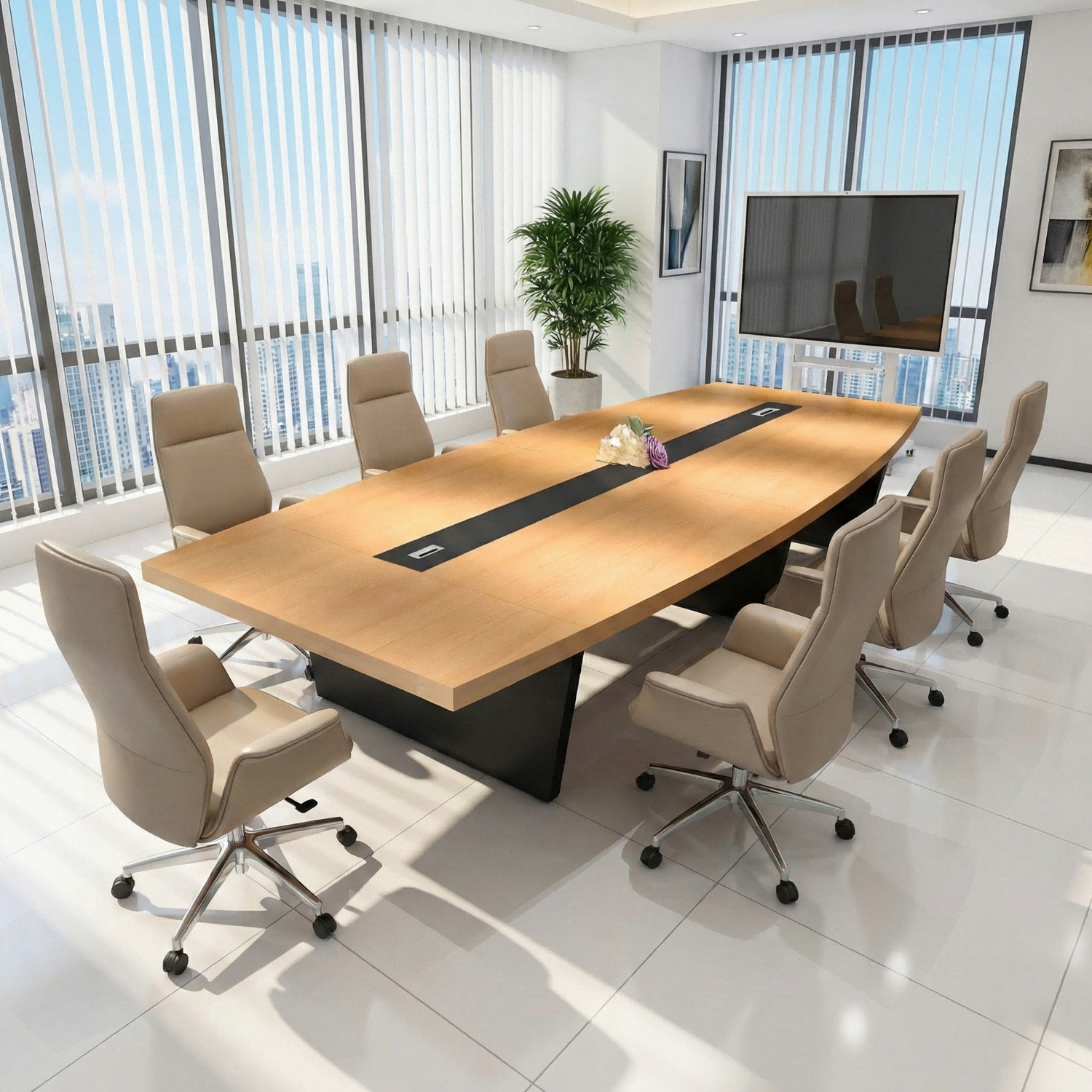 Large Office Conference Room Table Desk MT-003