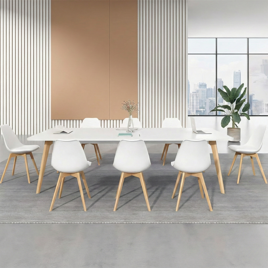 Sleek Office Conference Table Meeting Desk MT-015