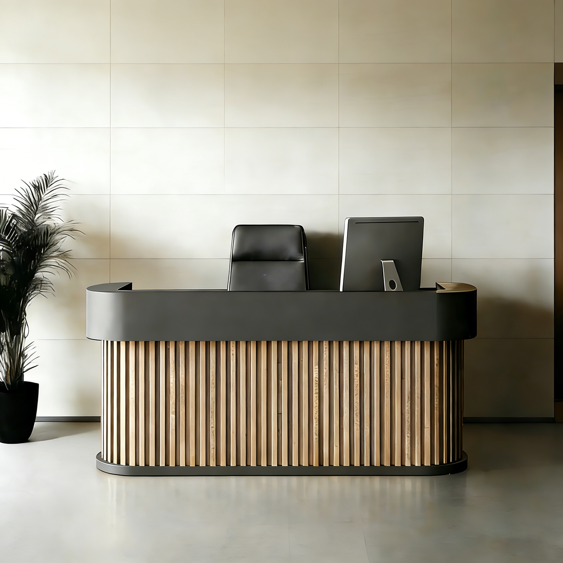 Light Luxury Beauty Shop Clothing Store Bar Reception Desk RD-159