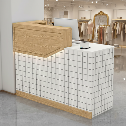 Simple Small Salon Store Restaurant Checkout Reception Desk RD-118