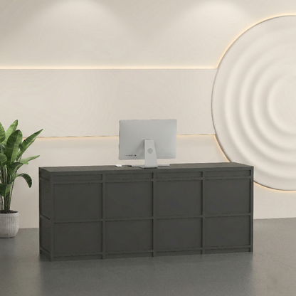 Minimalist Grid Design Reception Desk  RD-208