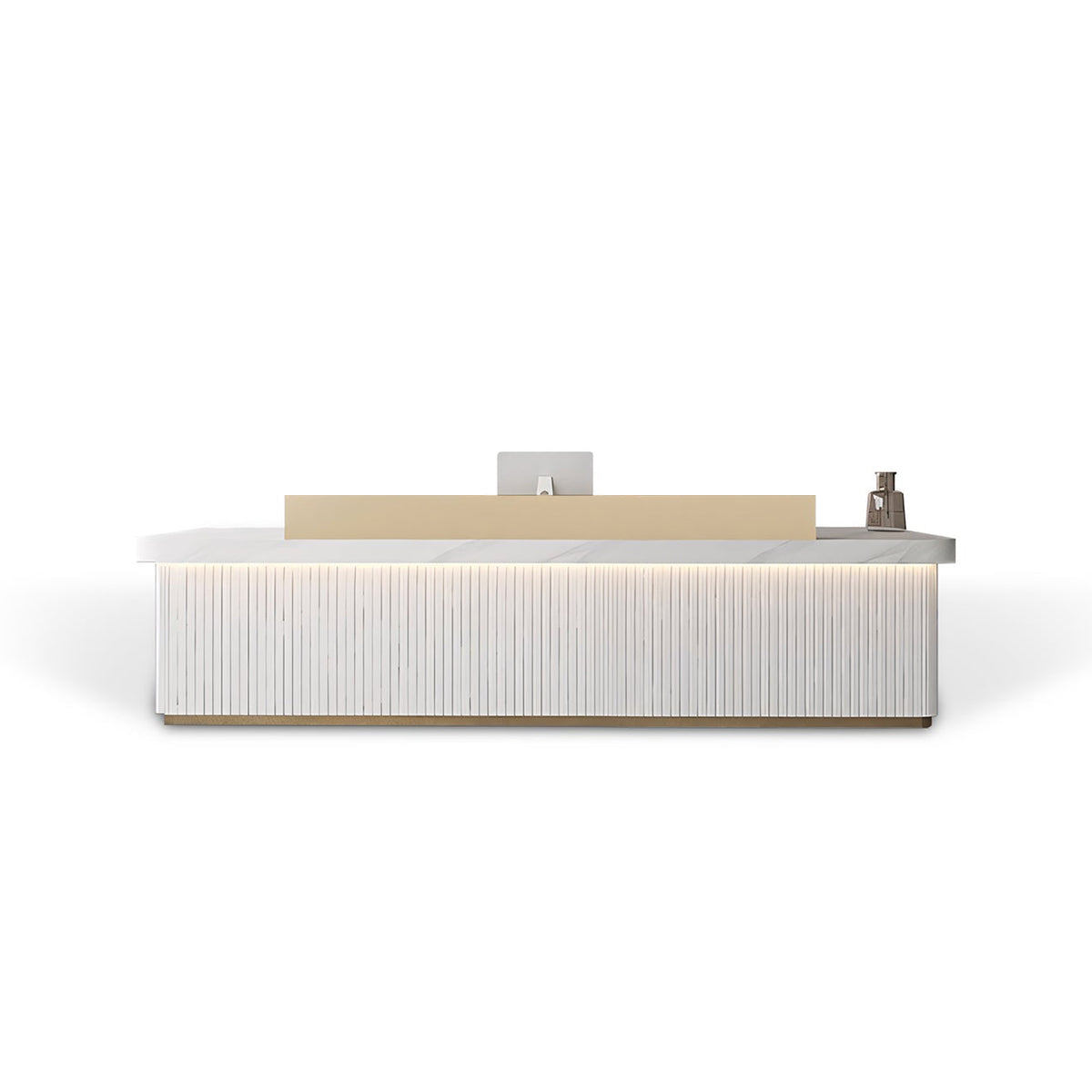 Modern Minimalist Reception Desk with LED Lighting RD-188