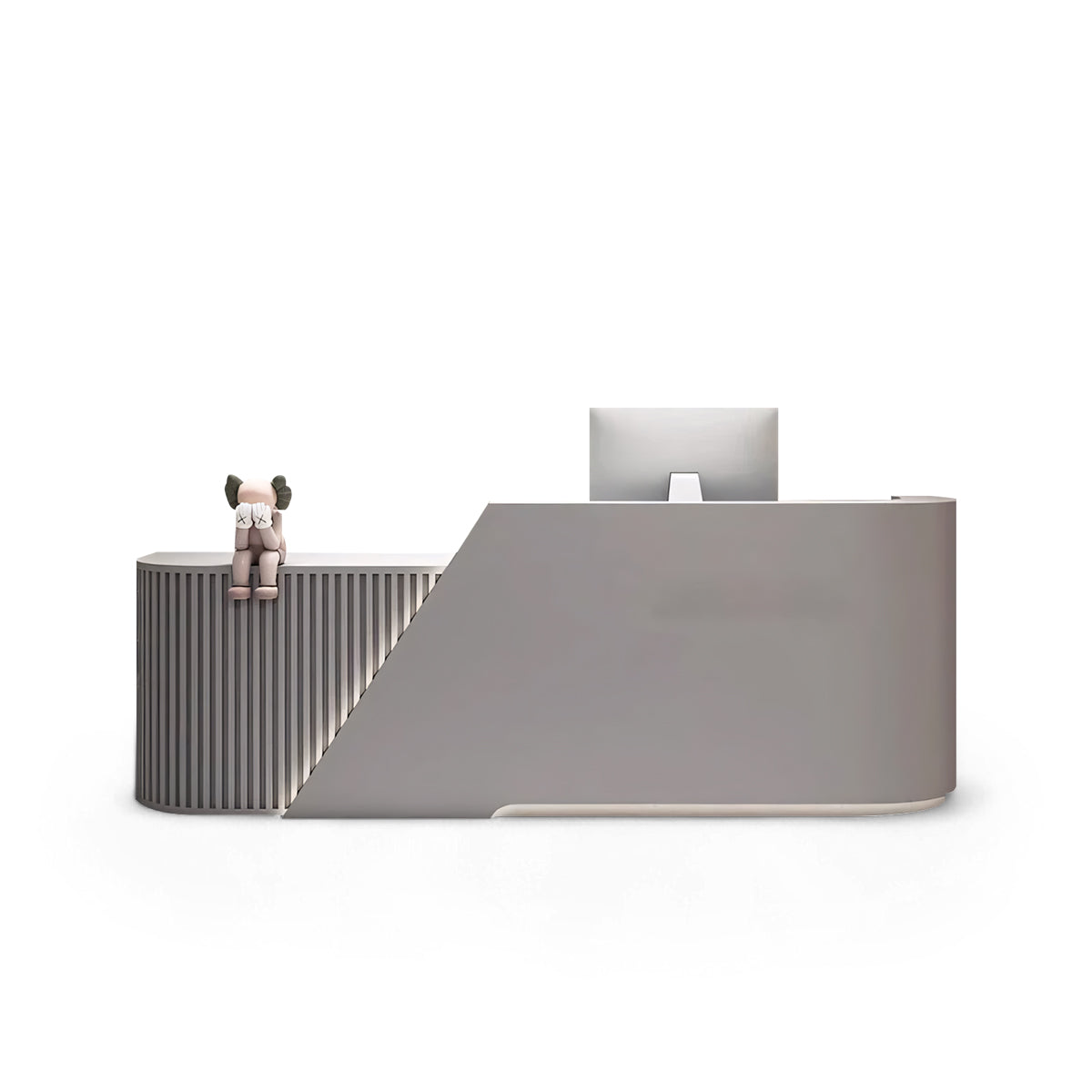 L-Shaped Beauty Salon Cashier Desk RD-114