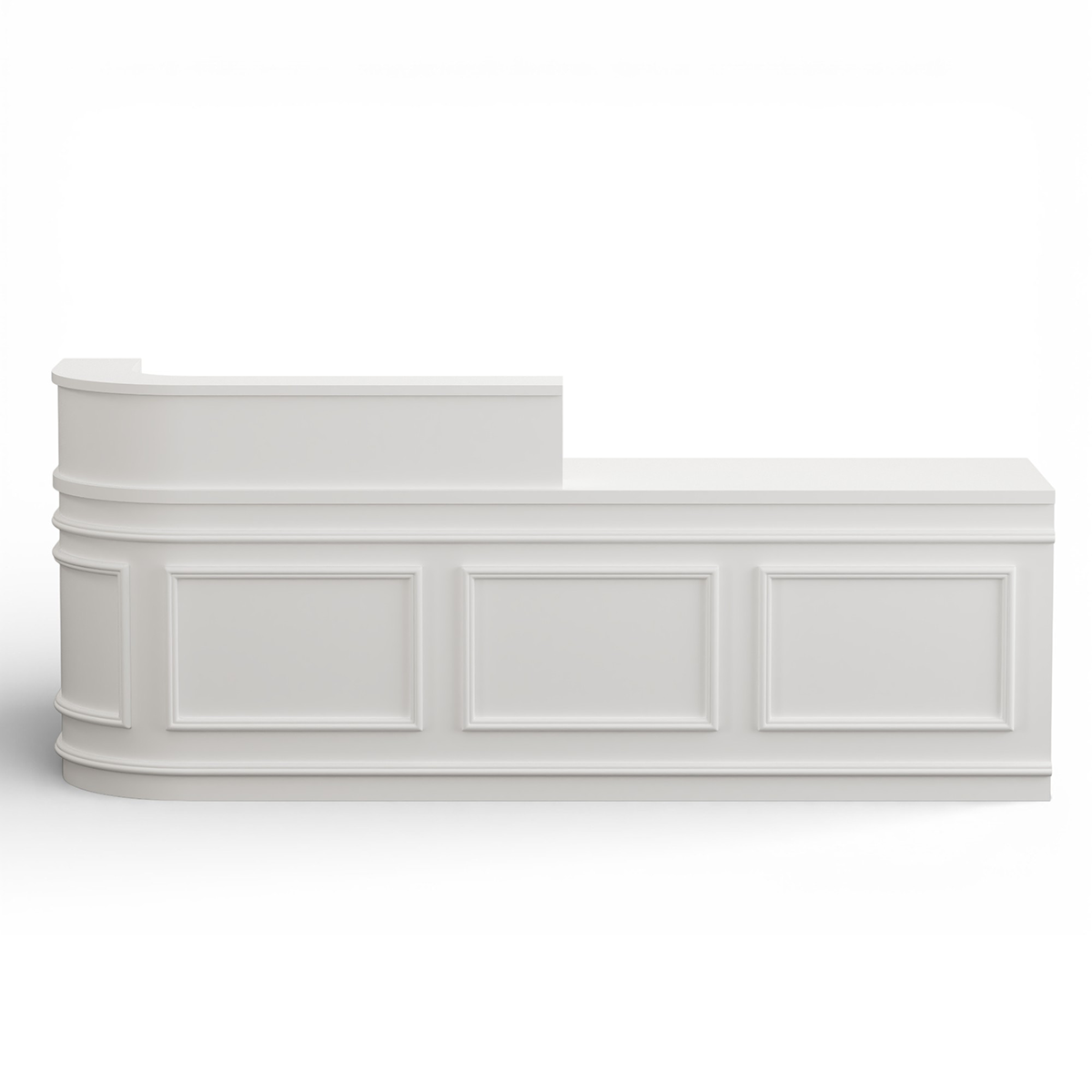 Modern Curved Panel Reception Desk RD-225