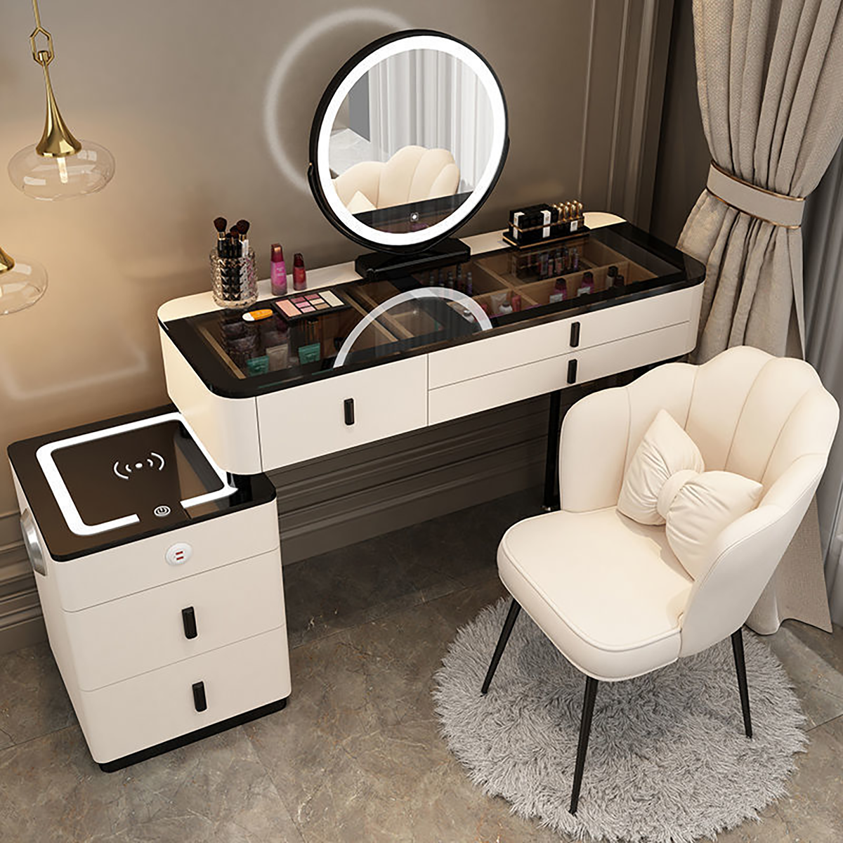 Smart Dressing Table with Wireless Charging DRT-102