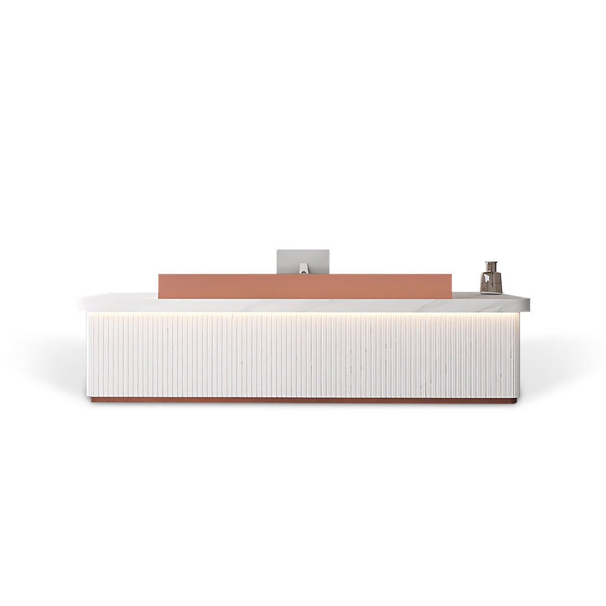 Modern Minimalist Reception Desk with LED Lighting RD-188