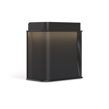 Integrated Black And White Lacquer Mini Reception Desk RD-185