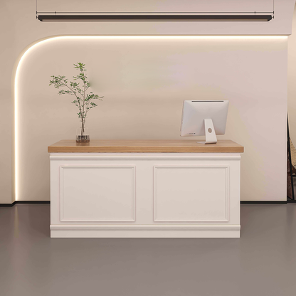 Curved French-Style Corner Desk RD-210