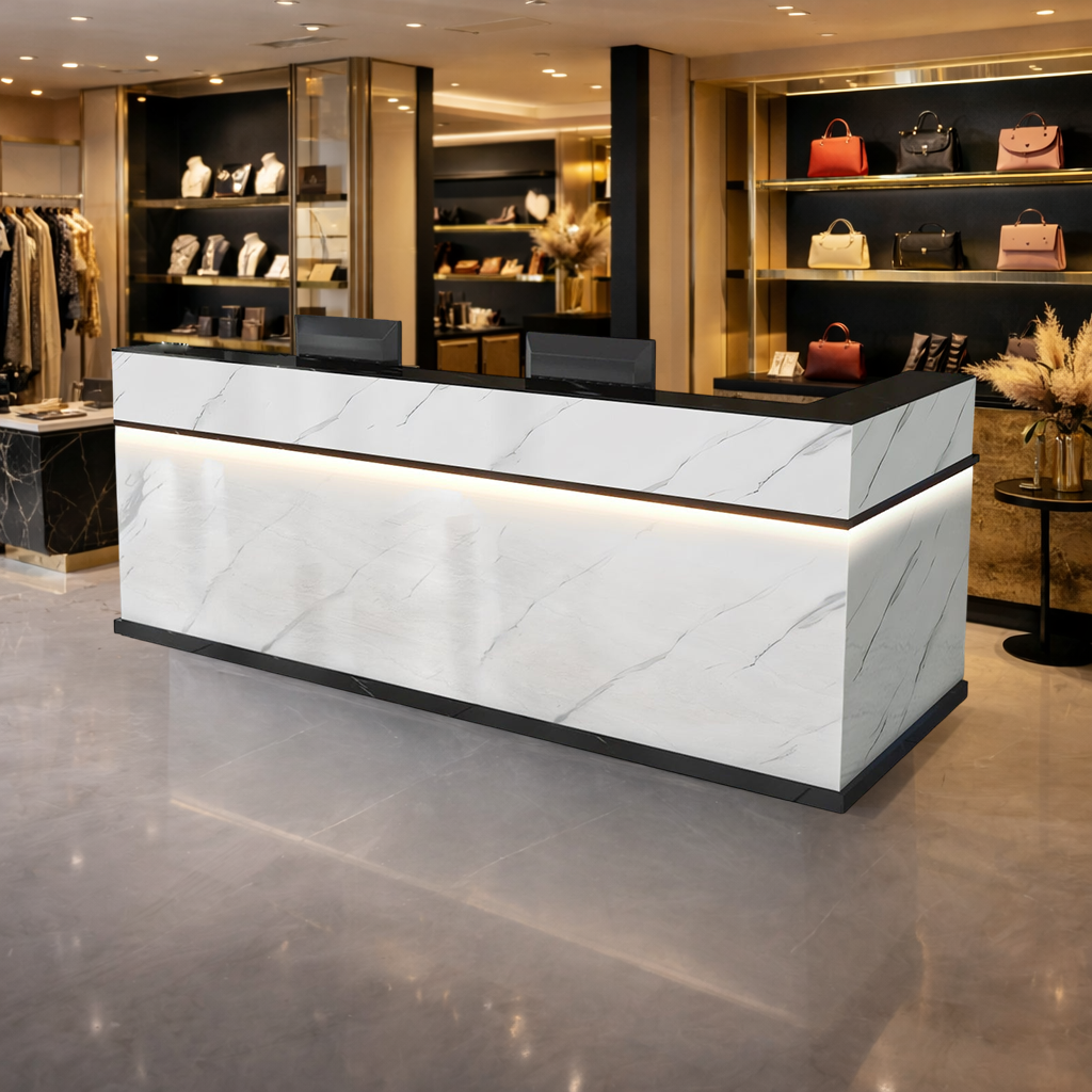 Stylish Classic Store Bar Reception Desk Checkout Counter RD-129