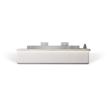 Modern Minimalist Reception Desk with LED Lighting RD-188
