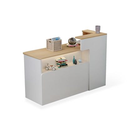 Modern Minimalist Small Corner Cashier Reception Counter RD-183