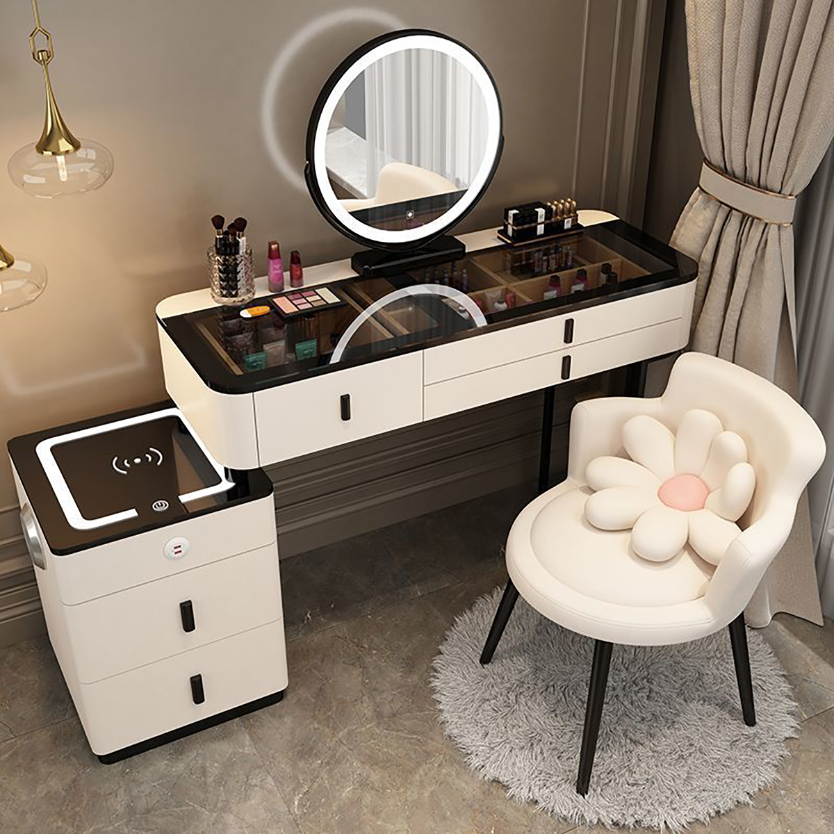 Smart Dressing Table with Wireless Charging DRT-102