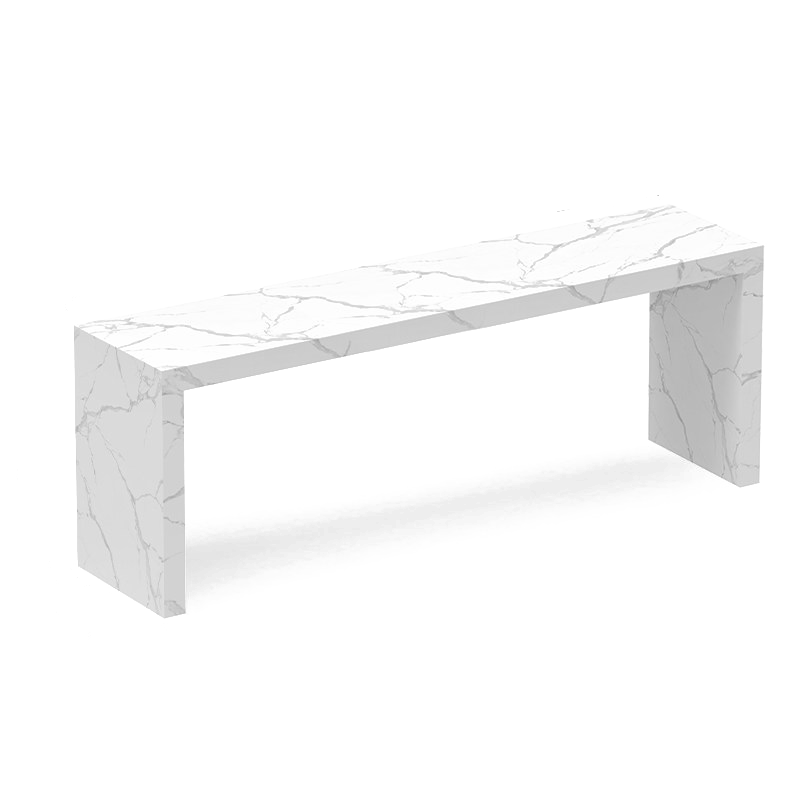 Modern Sintered Stone Outdoor Bar Table – Luxury Alfresco Divider BC-110