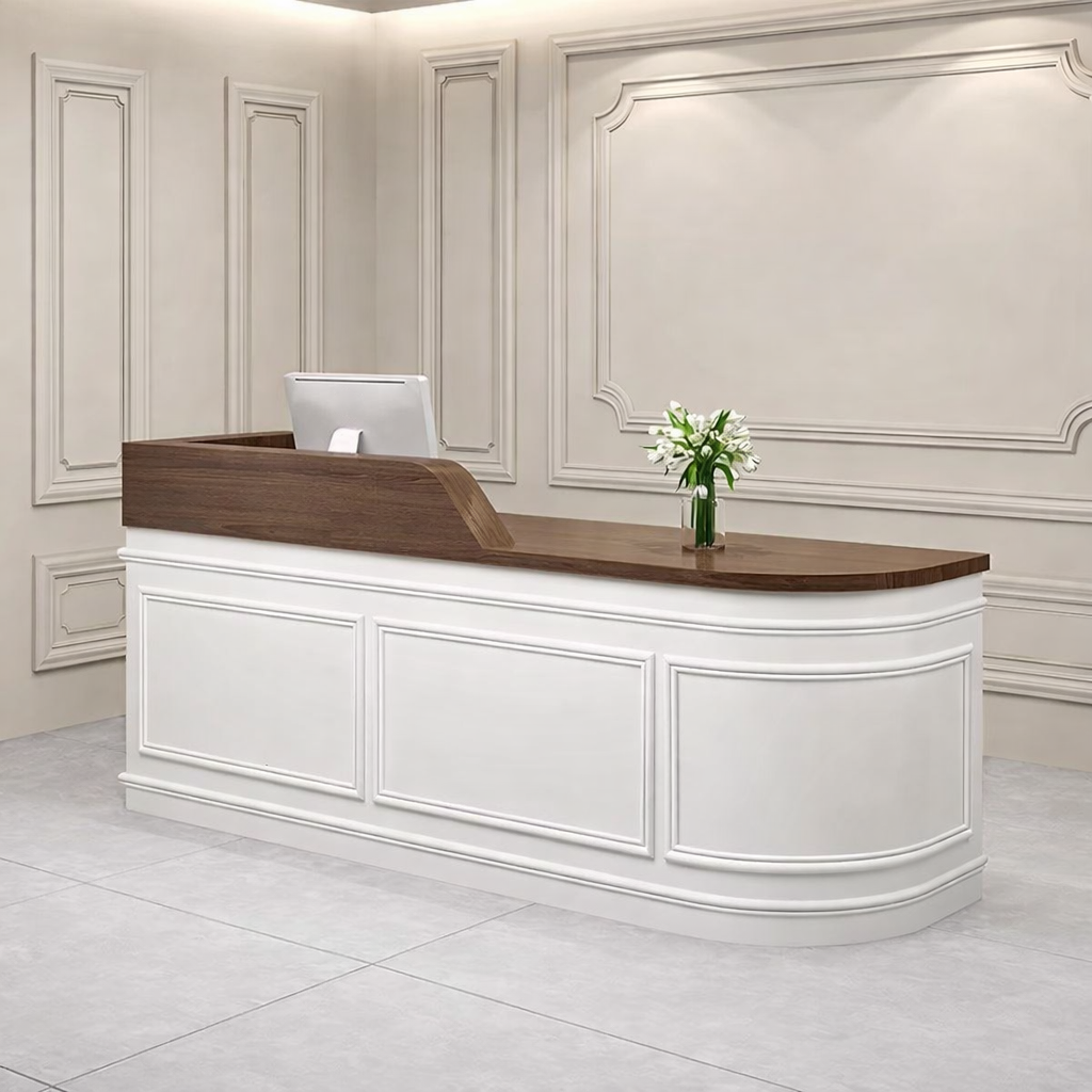 Modern Minimalist Corner Reception Desk RD-212