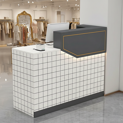 Simple Small Salon Store Restaurant Checkout Reception Desk RD-118